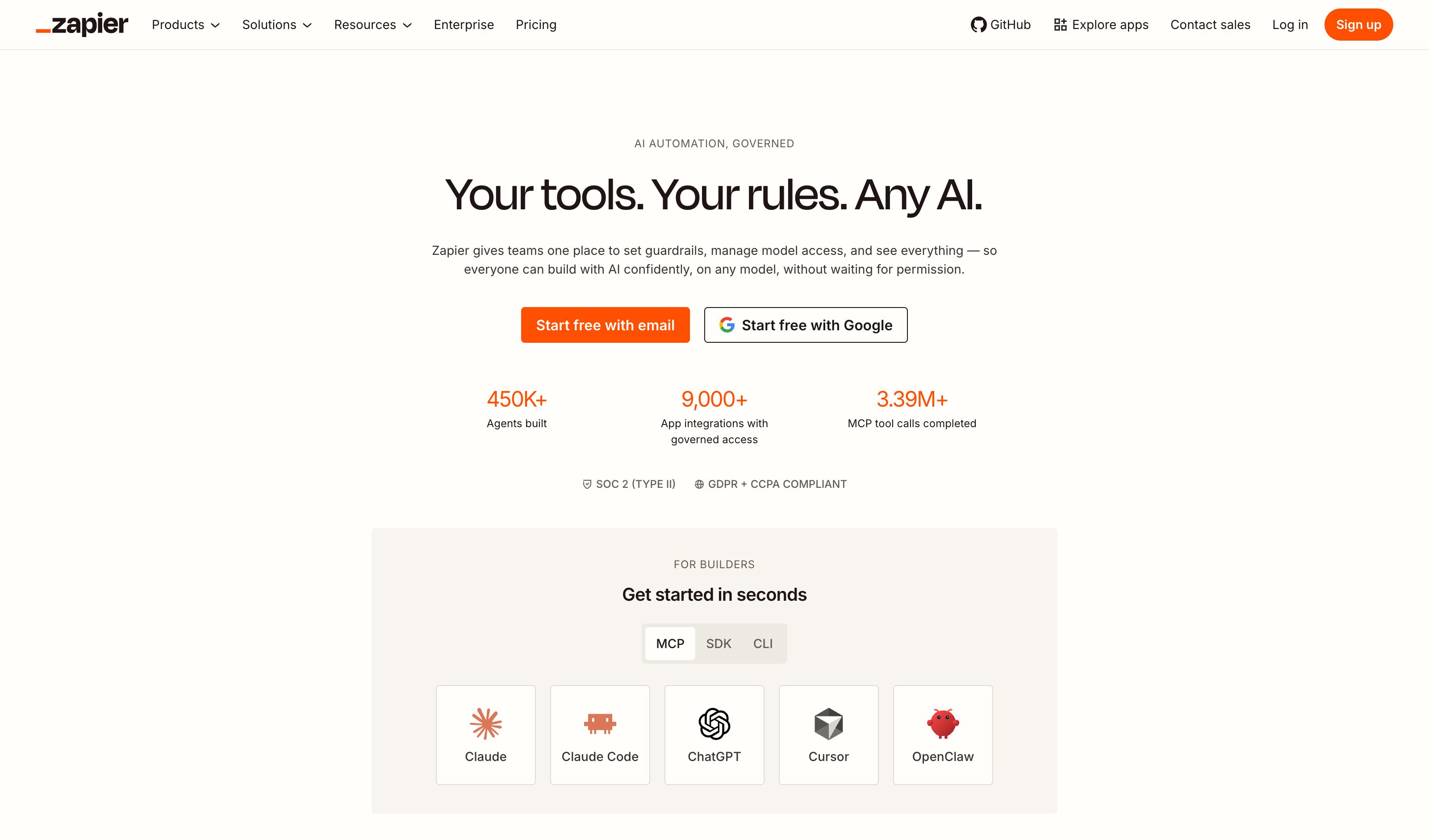 Zapier Run History — Action Audit & Undo pattern (from the vendor's site)