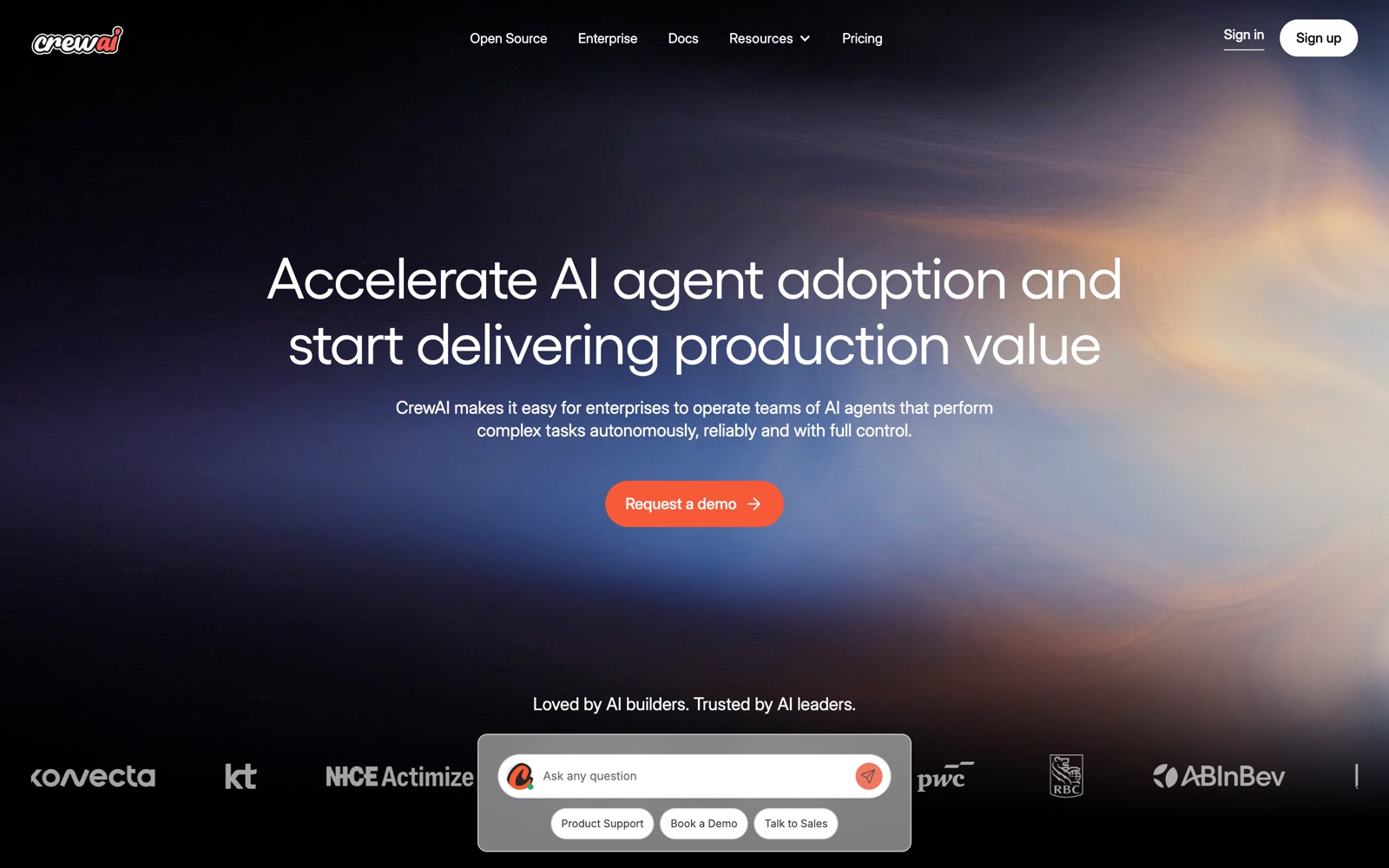 CrewAI · Agent Cards — Agent Identity pattern (from the vendor's site)