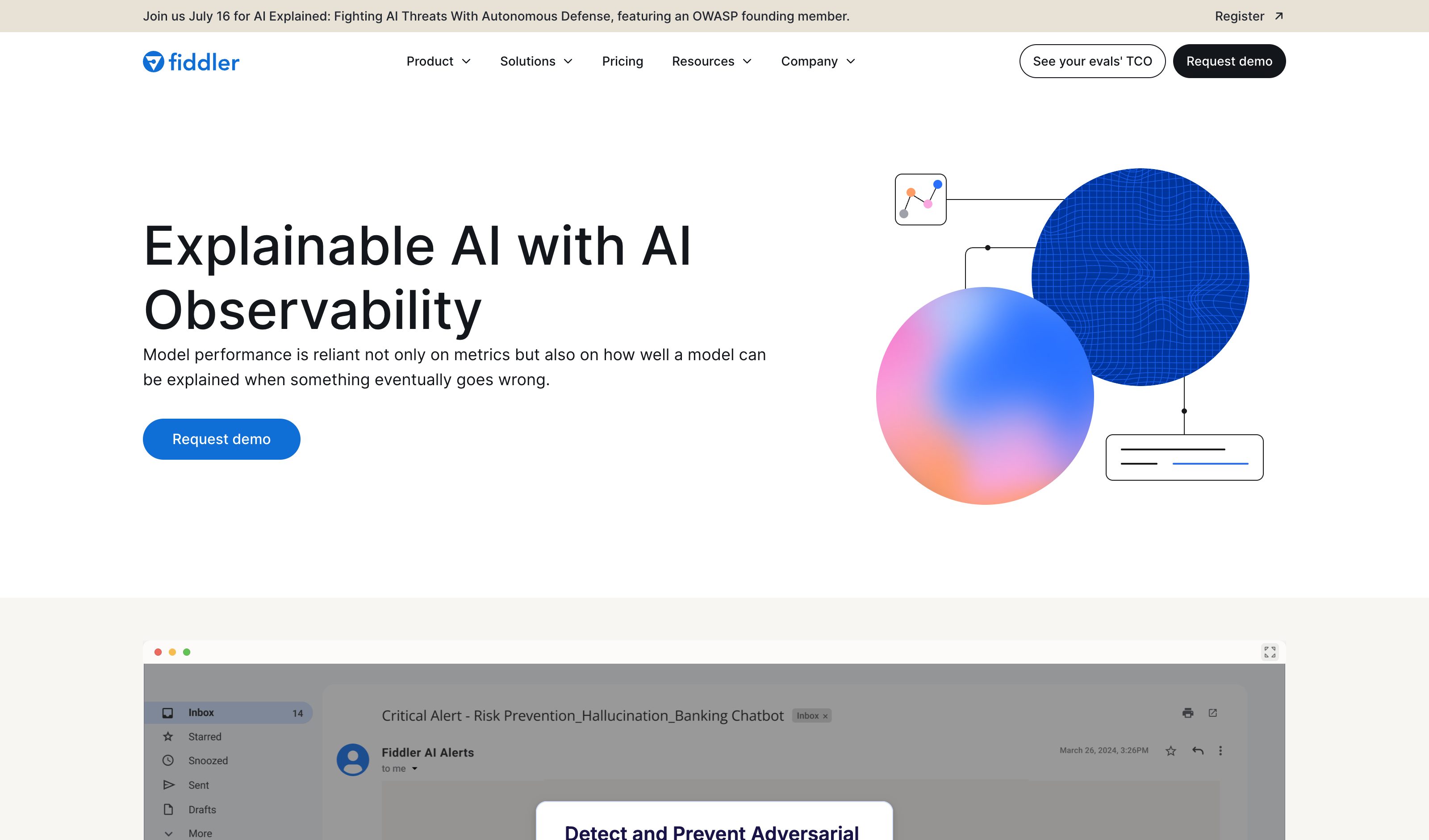 Fiddler AI · Counterfactual explanations — counterfactual-probe pattern in use