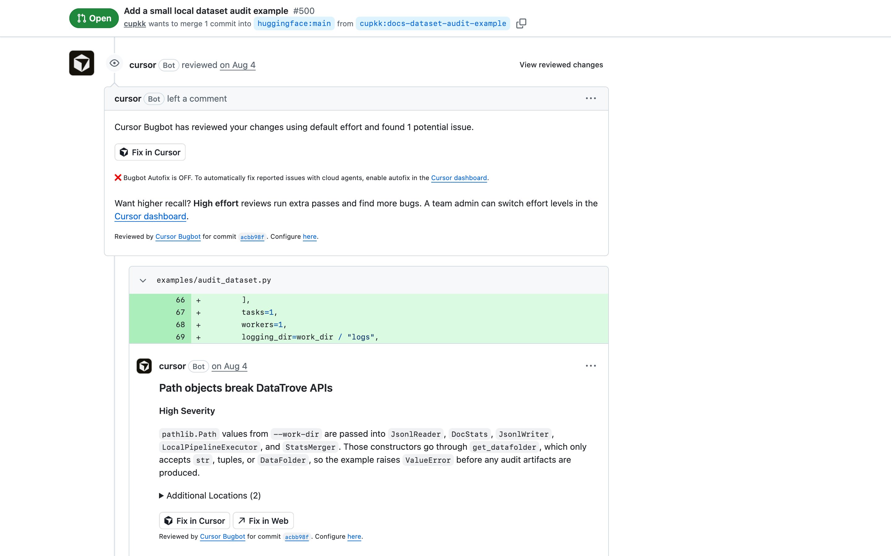Cursor Bugbot — Critic Gate pattern