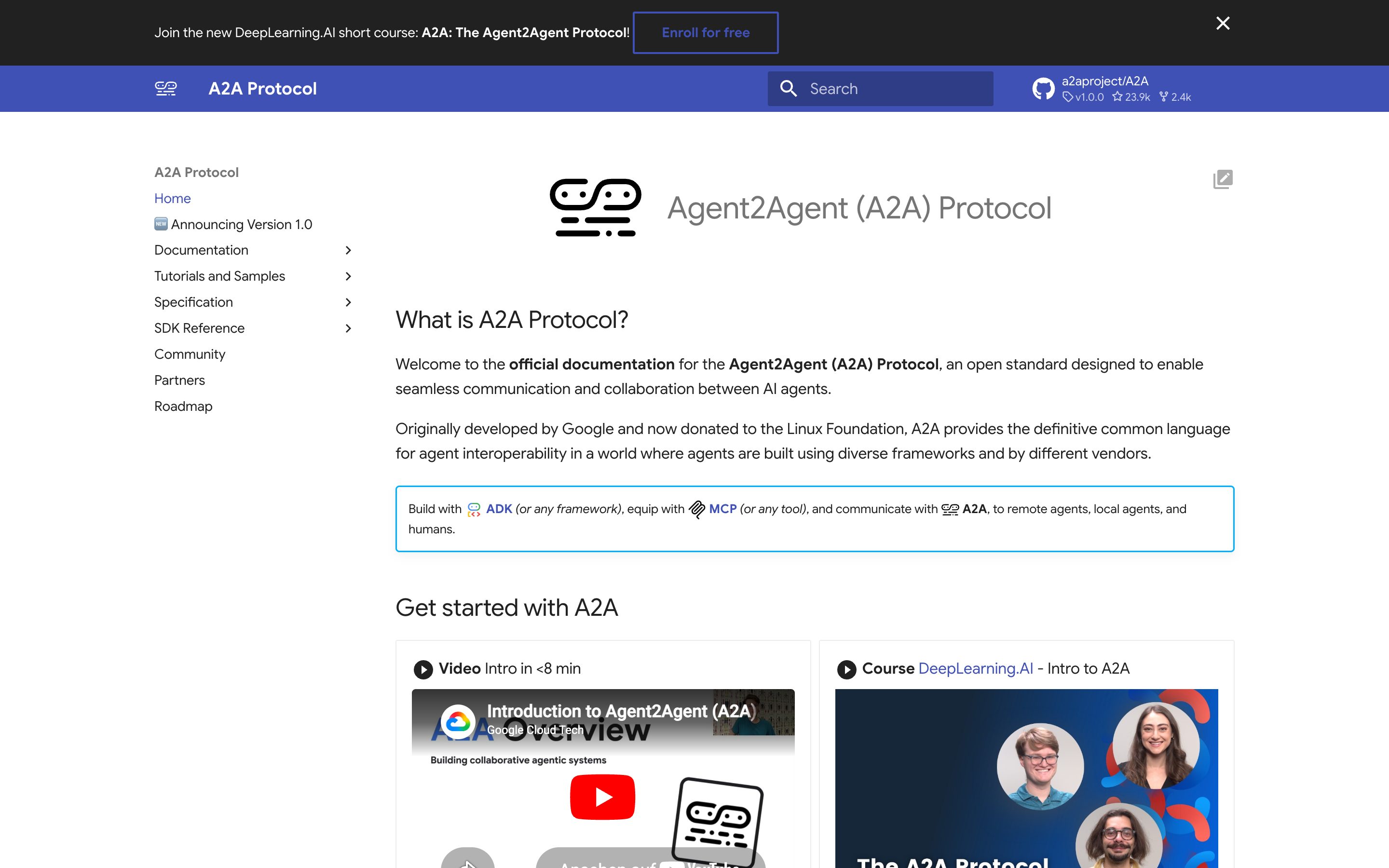 A2A protocol — Task Bid Market pattern (from the vendor's site)